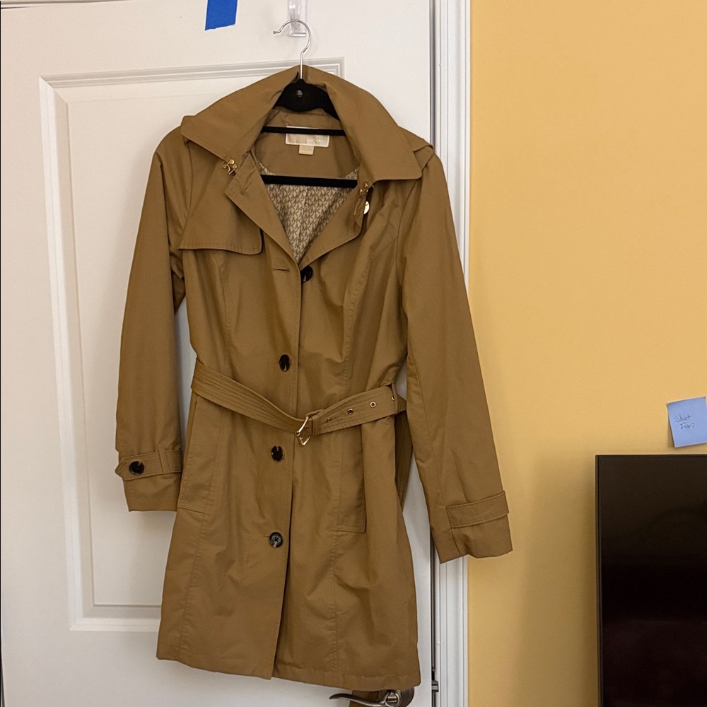 Women's Tan Trench Coat